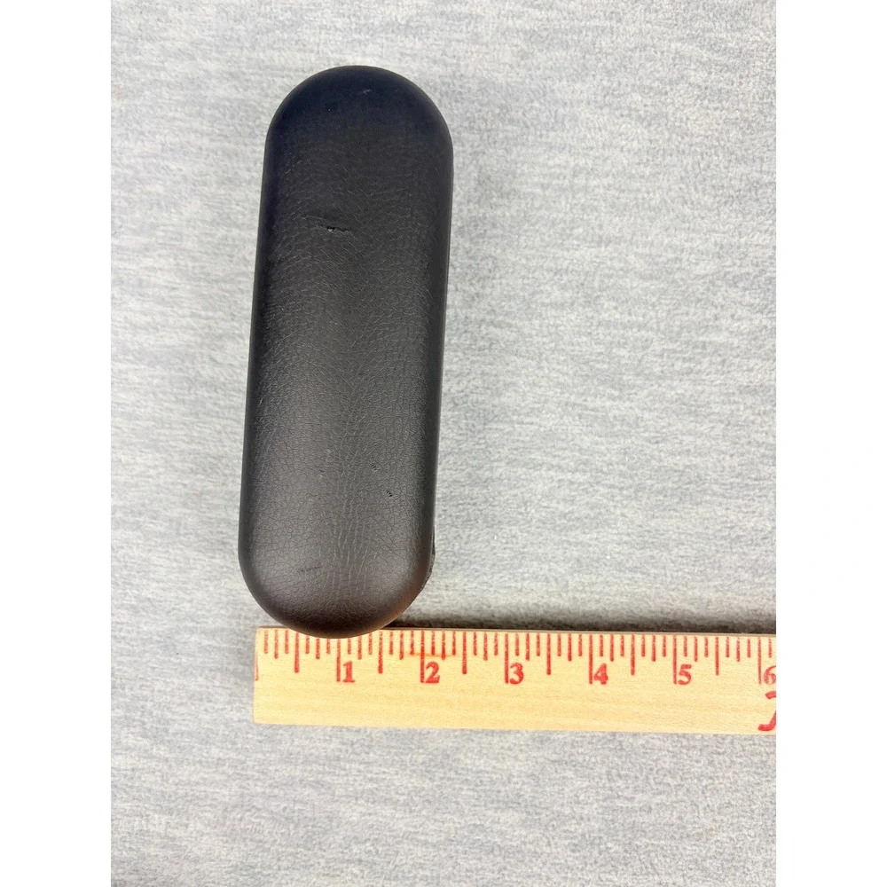 Oakley Black Hard Shell Eyeglasses Case Mens Black Microfiber Pouch Set